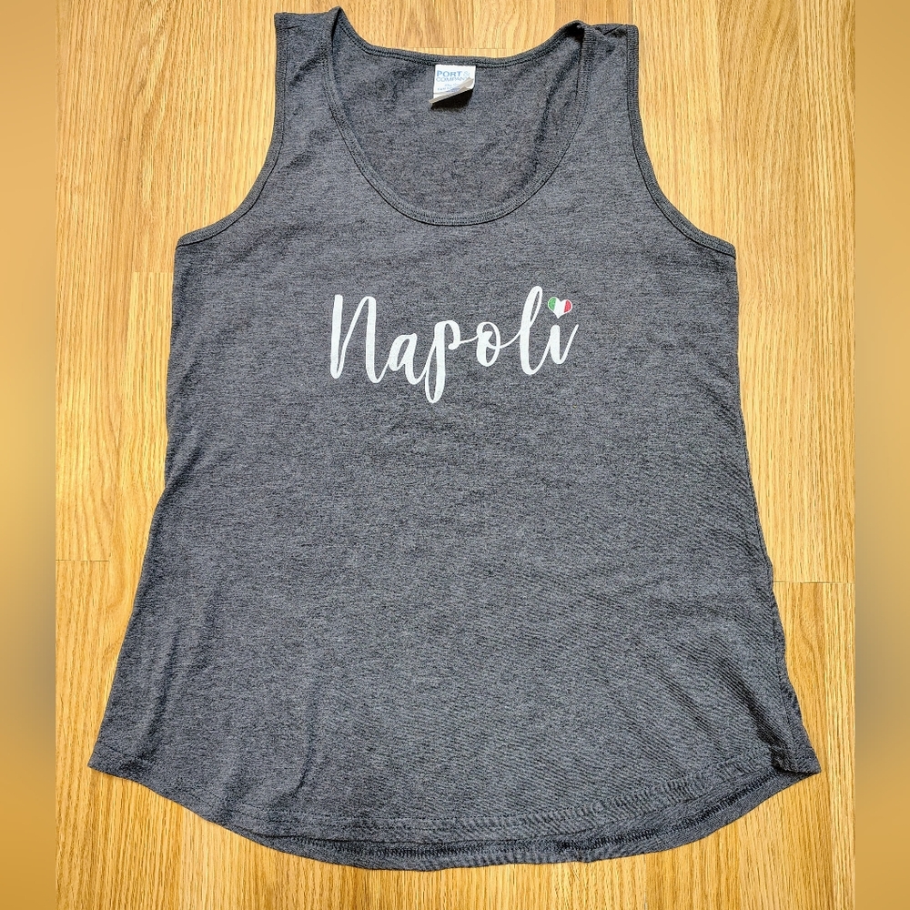 Port & Company,Women's, Gray Tank Top